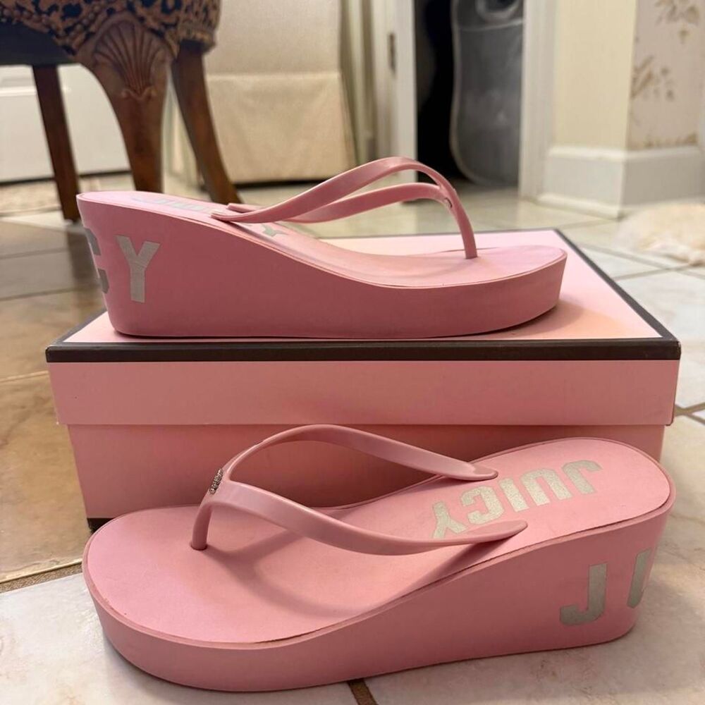 Juicy-couture Women's Pink Sandals